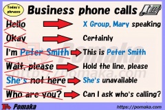 Business phone calls