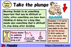 Take the plunge