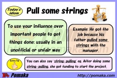 Pull some strings